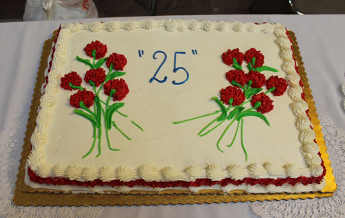Happy 25th Slovenia cake